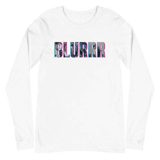 Yulkeith Brown "Blurrr" Long Sleeve Tee - Fan Arch