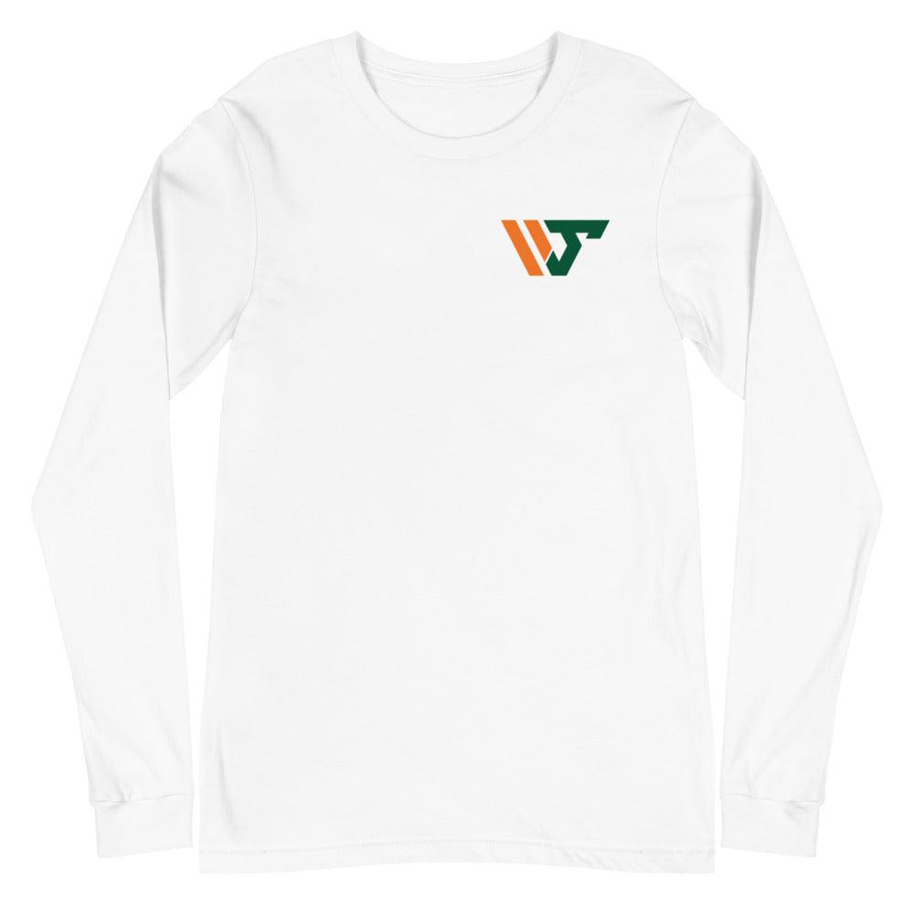 Waynmon Steed “WJ” Long Sleeve Tee - Fan Arch