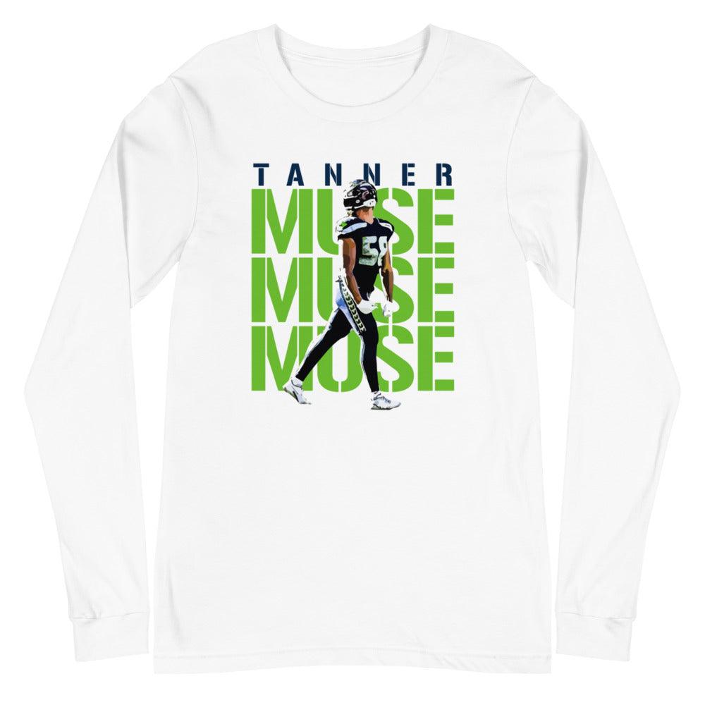 Tanner Muse “Essential” Long Sleeve Tee - Fan Arch