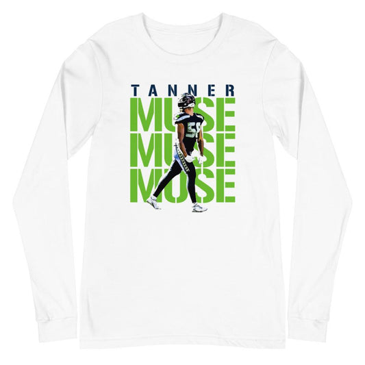 Tanner Muse “Essential” Long Sleeve Tee - Fan Arch