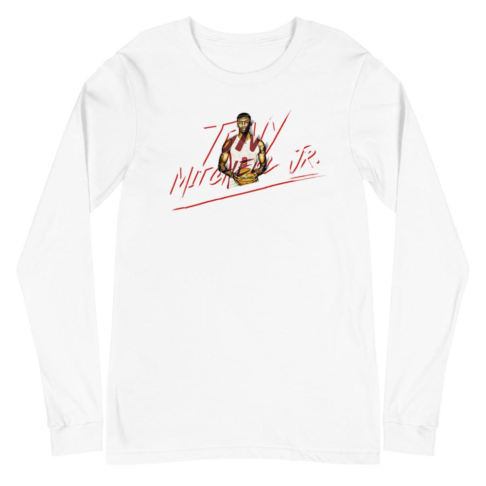 Tony Mitchell Jr. "Gametime" Long Sleeve Tee - Fan Arch