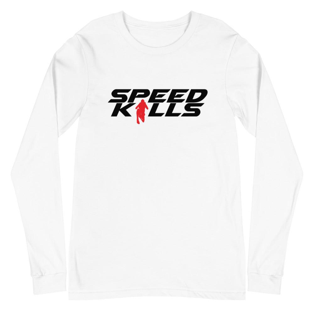 Saidyokub Kakhramonov "Speed Kills" Long Sleeve Tee - Fan Arch