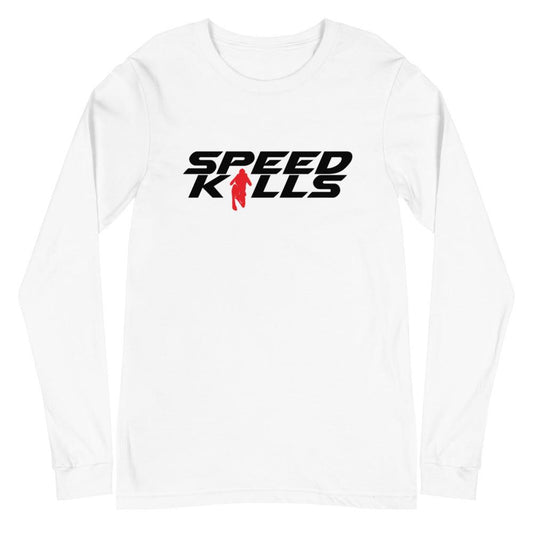 Saidyokub Kakhramonov "Speed Kills" Long Sleeve Tee - Fan Arch