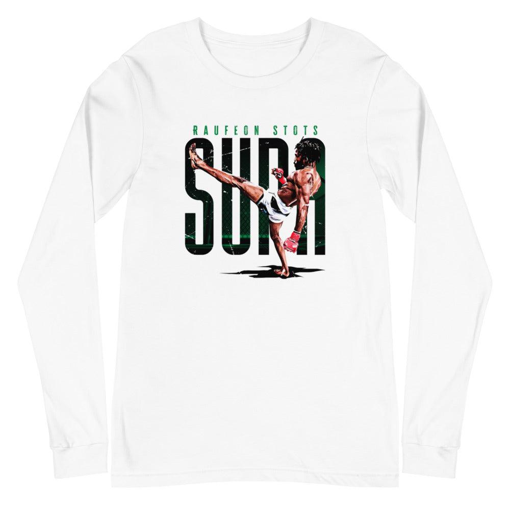 Raufeon Stots "Fight Night" Long Sleeve Tee - Fan Arch