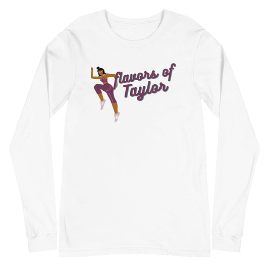 Taylor Anderson "Flavors" Long Sleeve Tee - Fan Arch