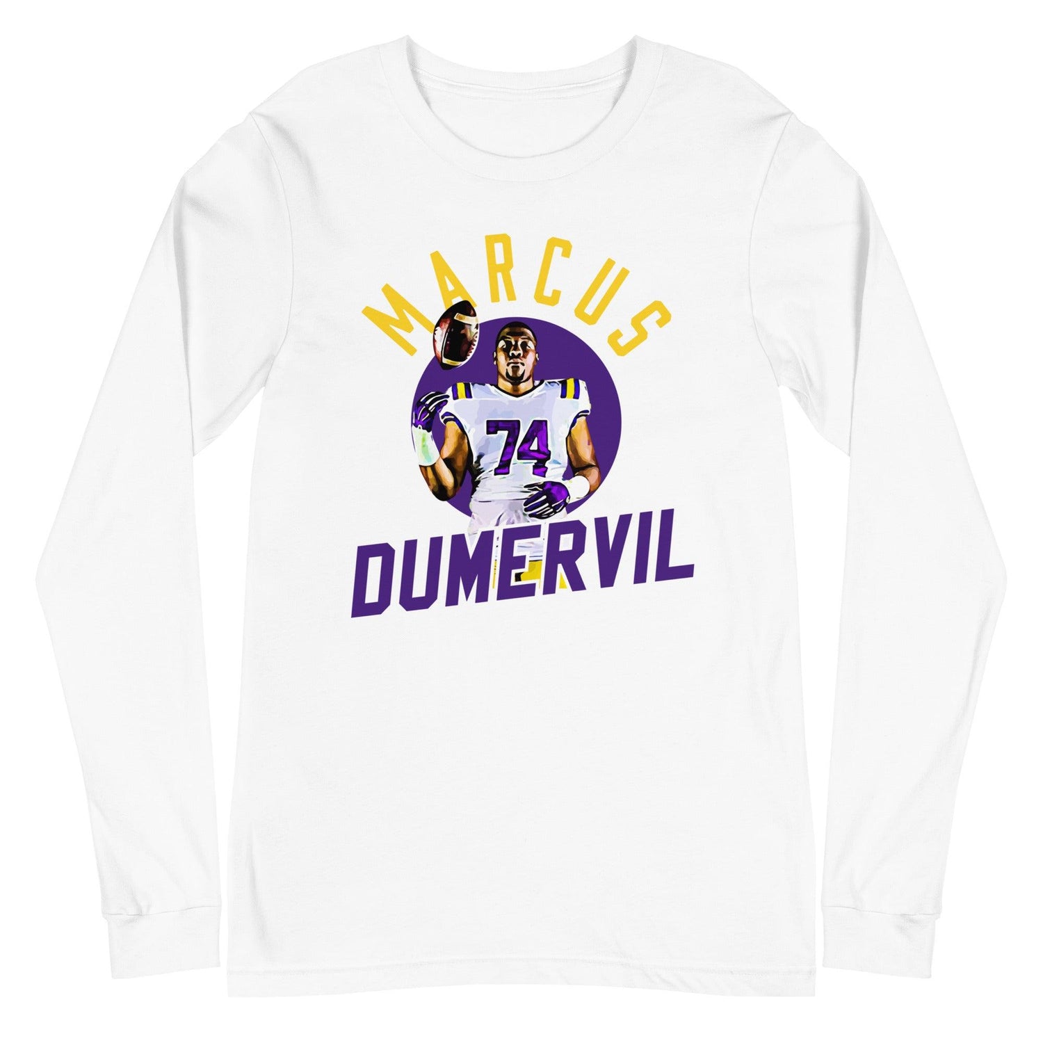 Marcus Dumervil "Game Ready" Long Sleeve Tee - Fan Arch