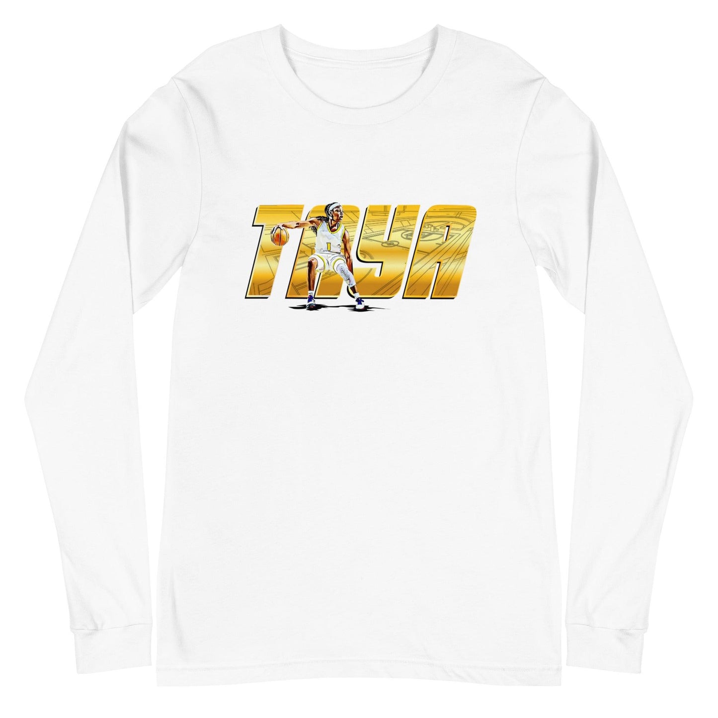 Taya Robinson “Essential” Long Sleeve Tee - Fan Arch