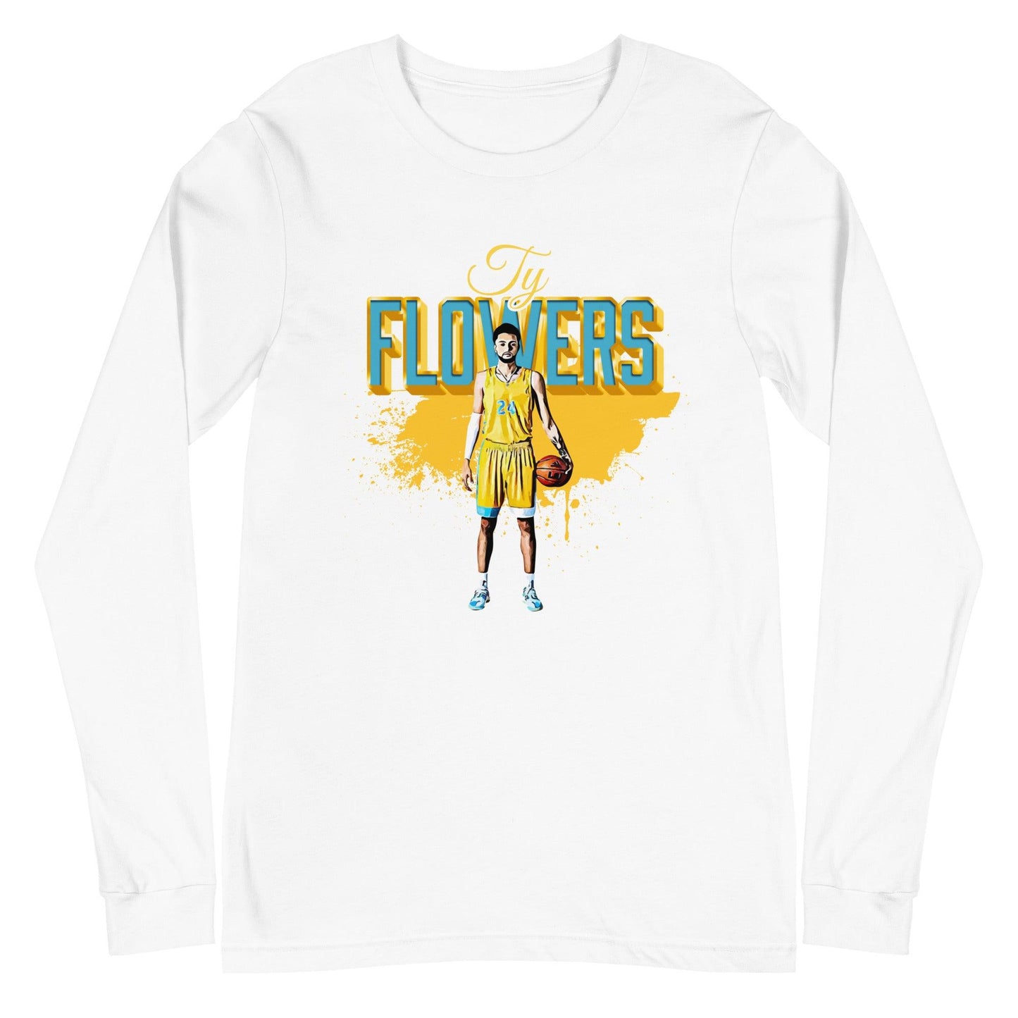 Ty Flowers “Essential” Long Sleeve Tee - Fan Arch