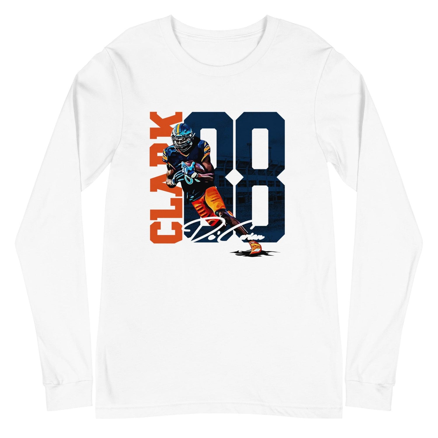 De’Corian Clark "essential" Long Sleeve Tee - Fan Arch