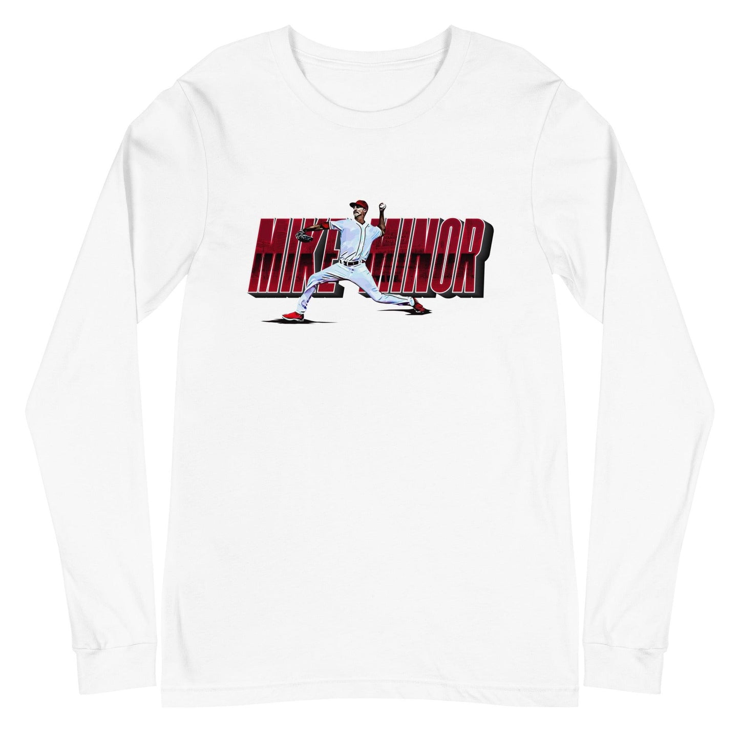 Mike Minor "Wind Up" Long Sleeve Tee - Fan Arch