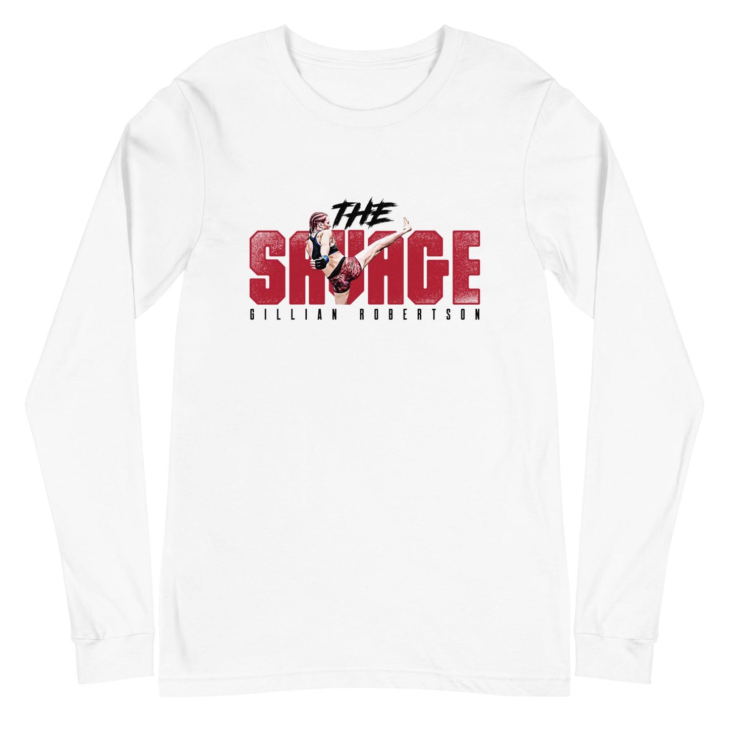 Gillian Robertson "The Savage" Long Sleeve Tee - Fan Arch