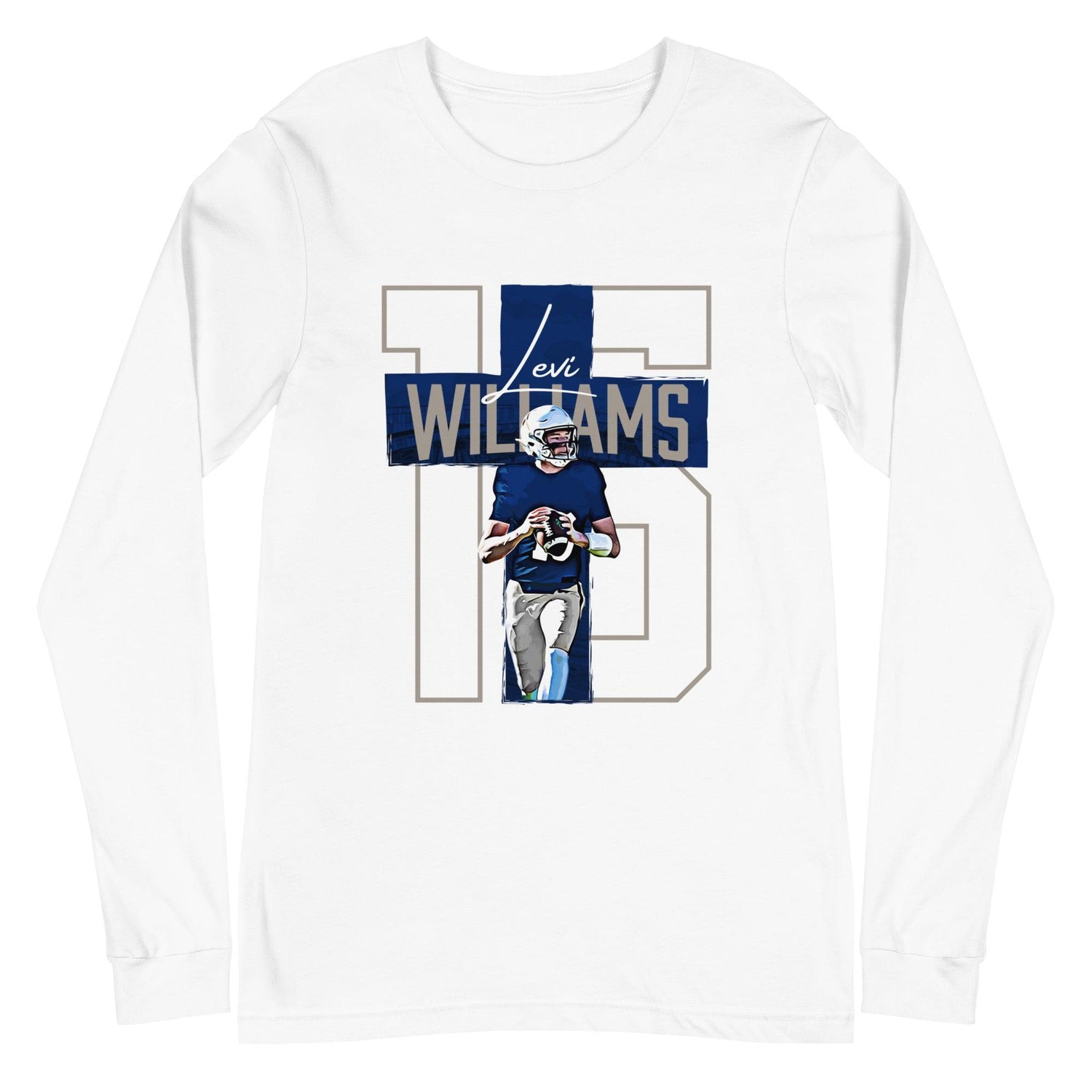 Levi Williams "Have Faith" Long Sleeve Tee - Fan Arch