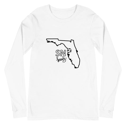 Sydny Nasello "Represent" Long Sleeve Tee - Fan Arch