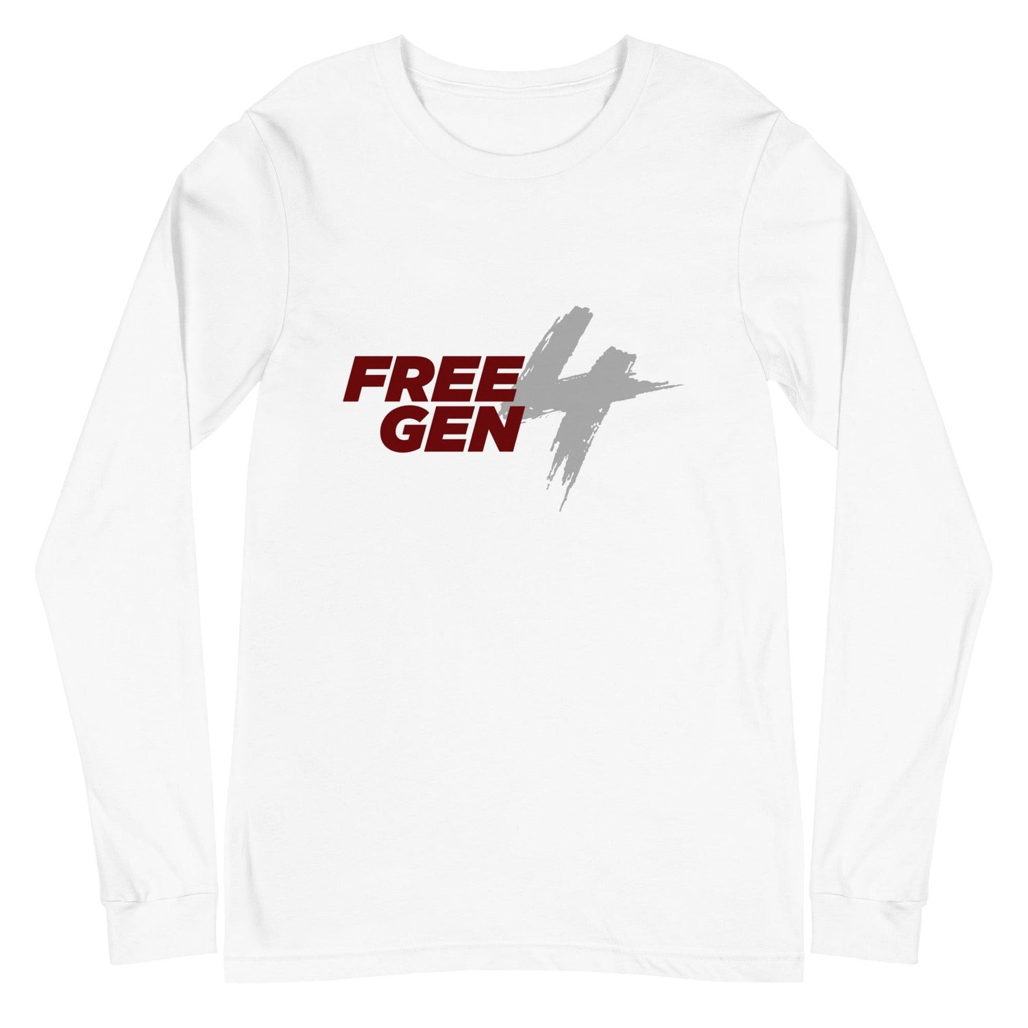 DeCarlos Nicholson "Free Gen4" Long Sleeve Tee - Fan Arch