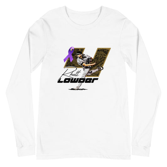 Rhett Lowder “Signature” Long Sleeve Tee - Fan Arch