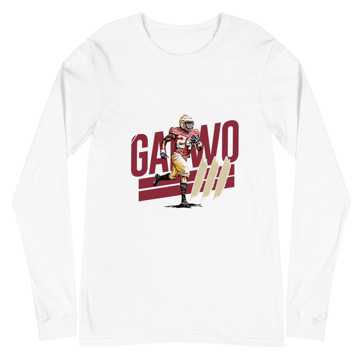 Patrick Garwo III “essential“ Long Sleeve Tee - Fan Arch