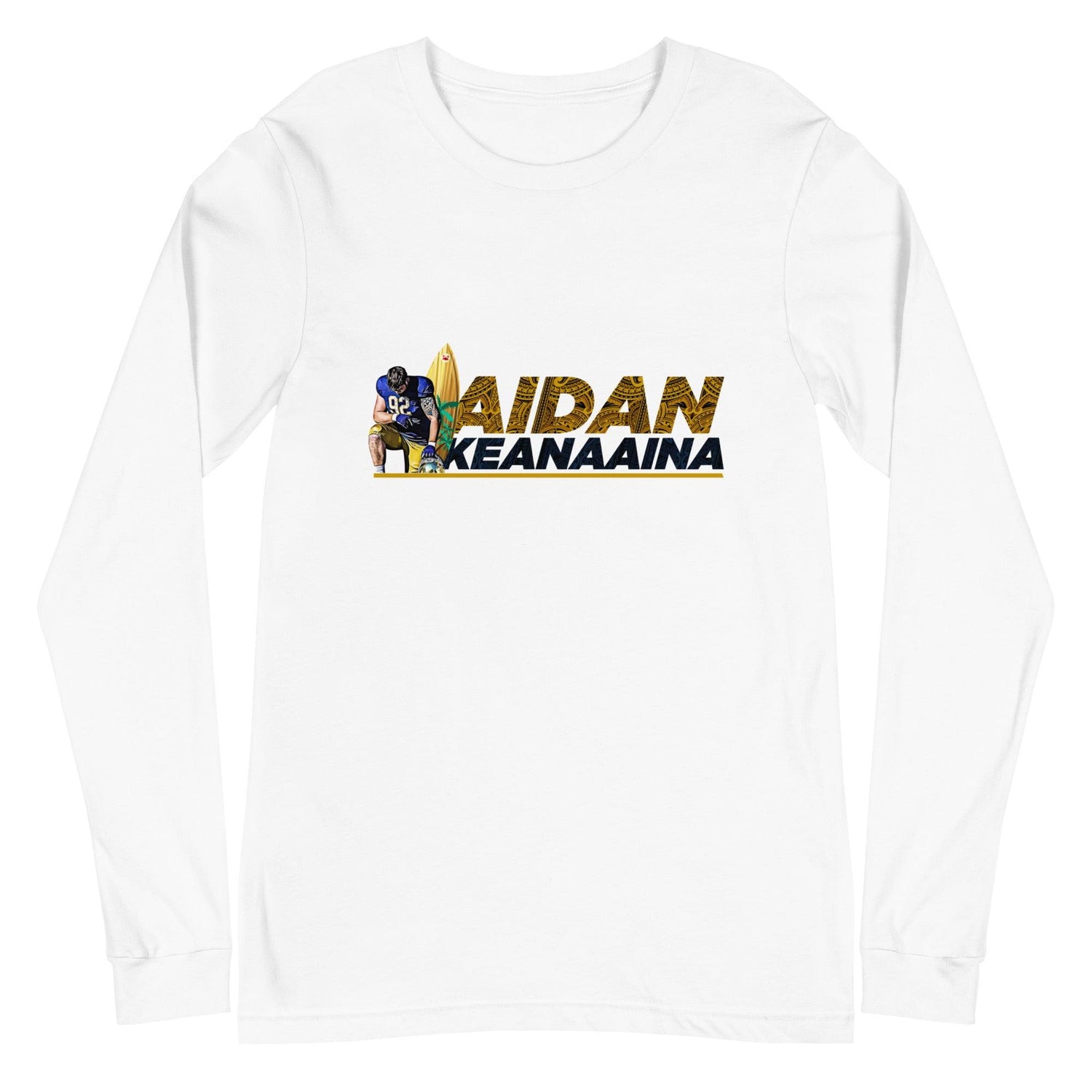 Aidan Keanaaina "Elite" Long Sleeve Tee - Fan Arch