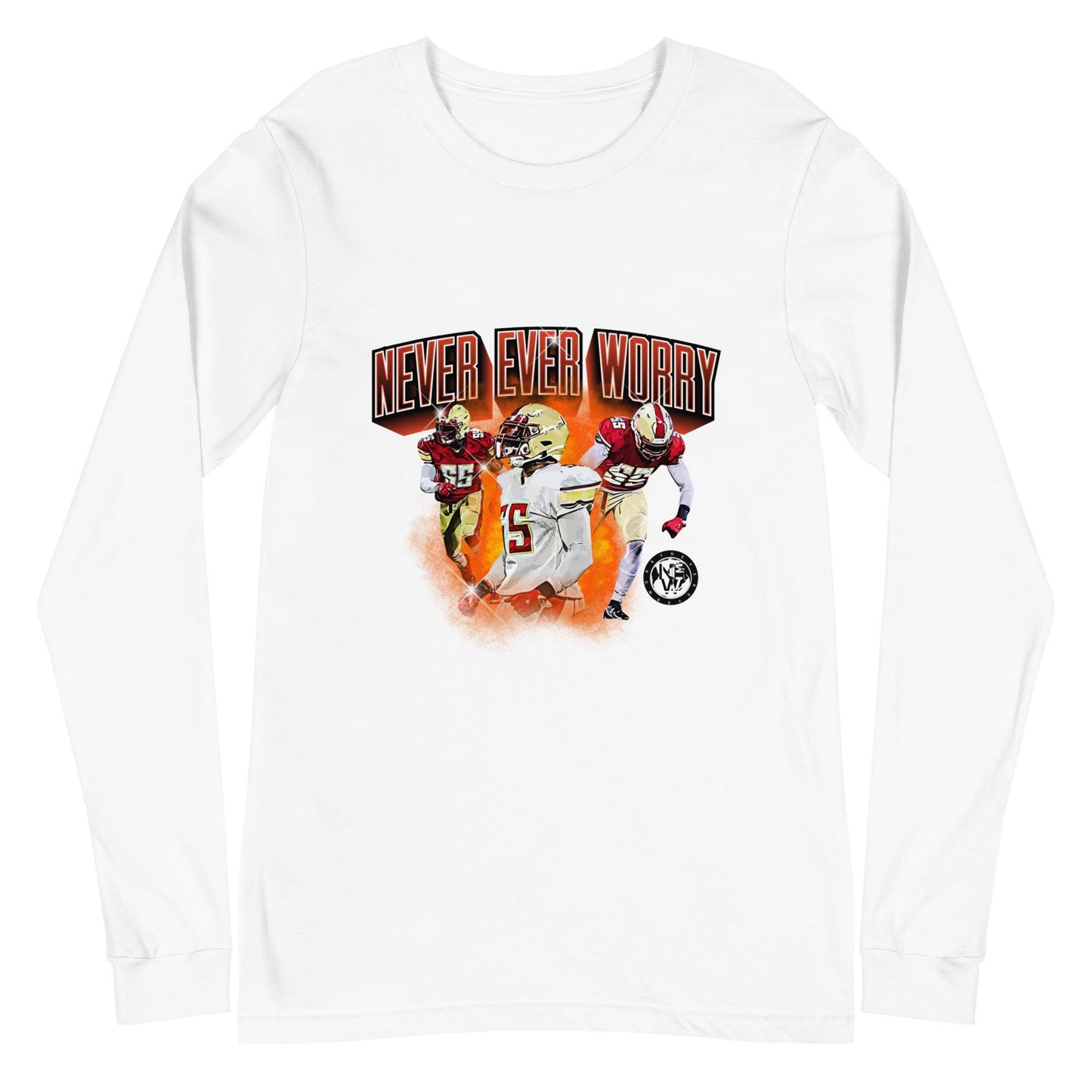 Jonathan Newsome "Gameday" Long Sleeve Tee - Fan Arch