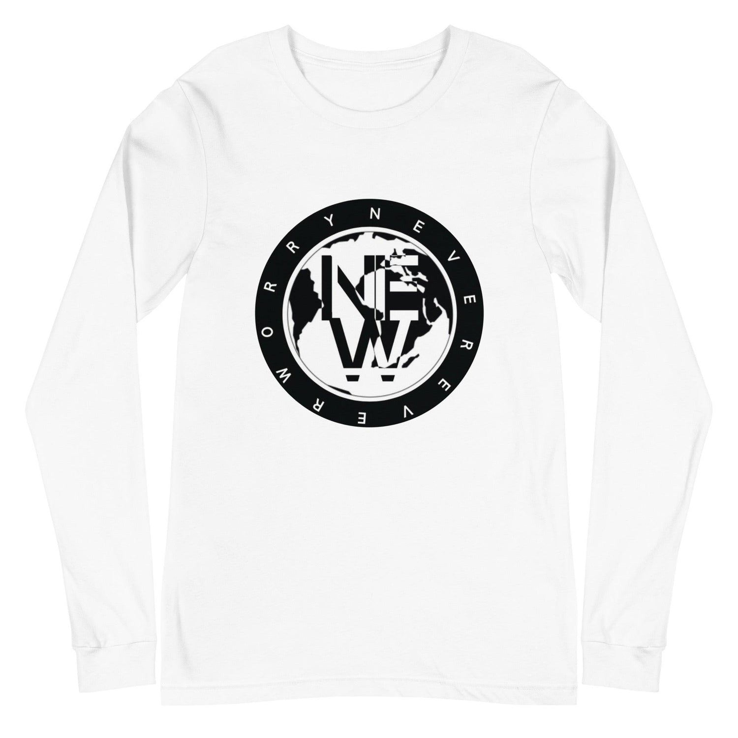 Jonathan Newsome "Never Worry" Long Sleeve Tee - Fan Arch