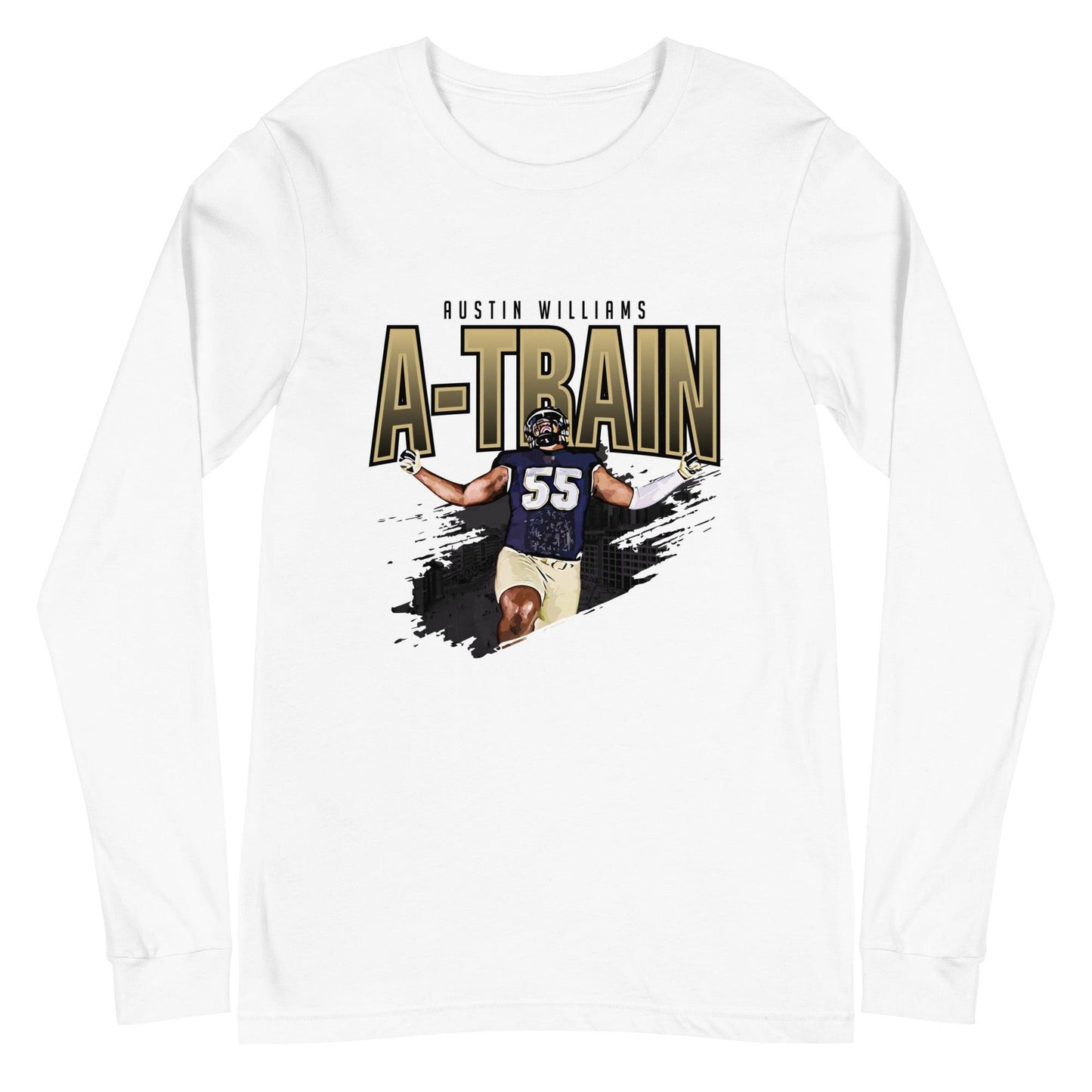 Austin Williams "Celebrate" Long Sleeve Tee - Fan Arch