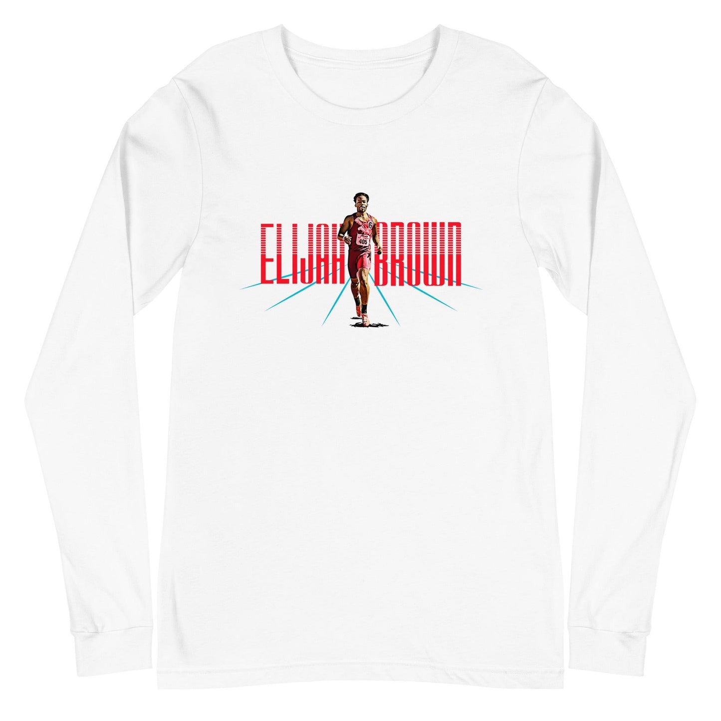 Elijah Brown "Gameday" Long Sleeve Tee - Fan Arch