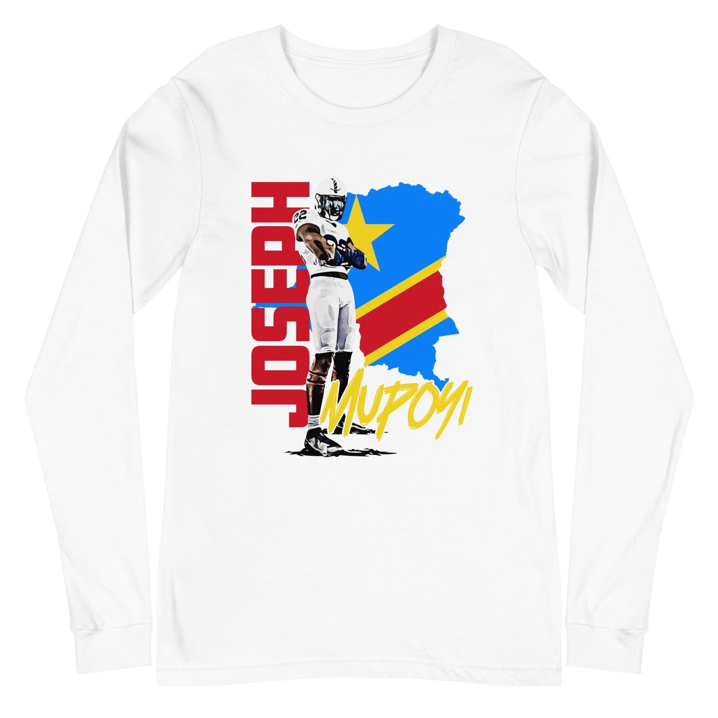 Joseph Mupoyi "Gameday" Long Sleeve Tee - Fan Arch