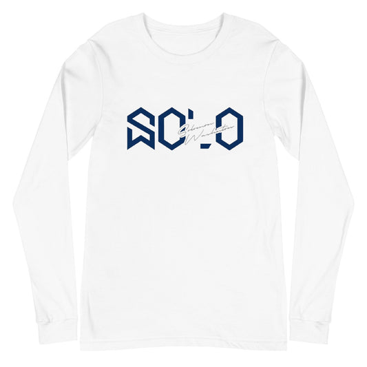 Solomon Washington "SOLO" Long Sleeve Tee - Fan Arch