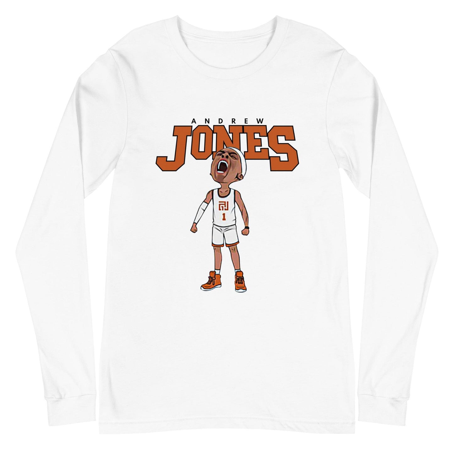 Andrew Jones "Gameday" Long Sleeve Tee - Fan Arch