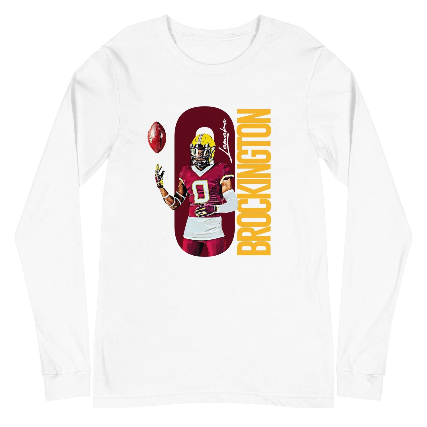 Lemeke Brockington "Gameday" Long Sleeve Tee - Fan Arch