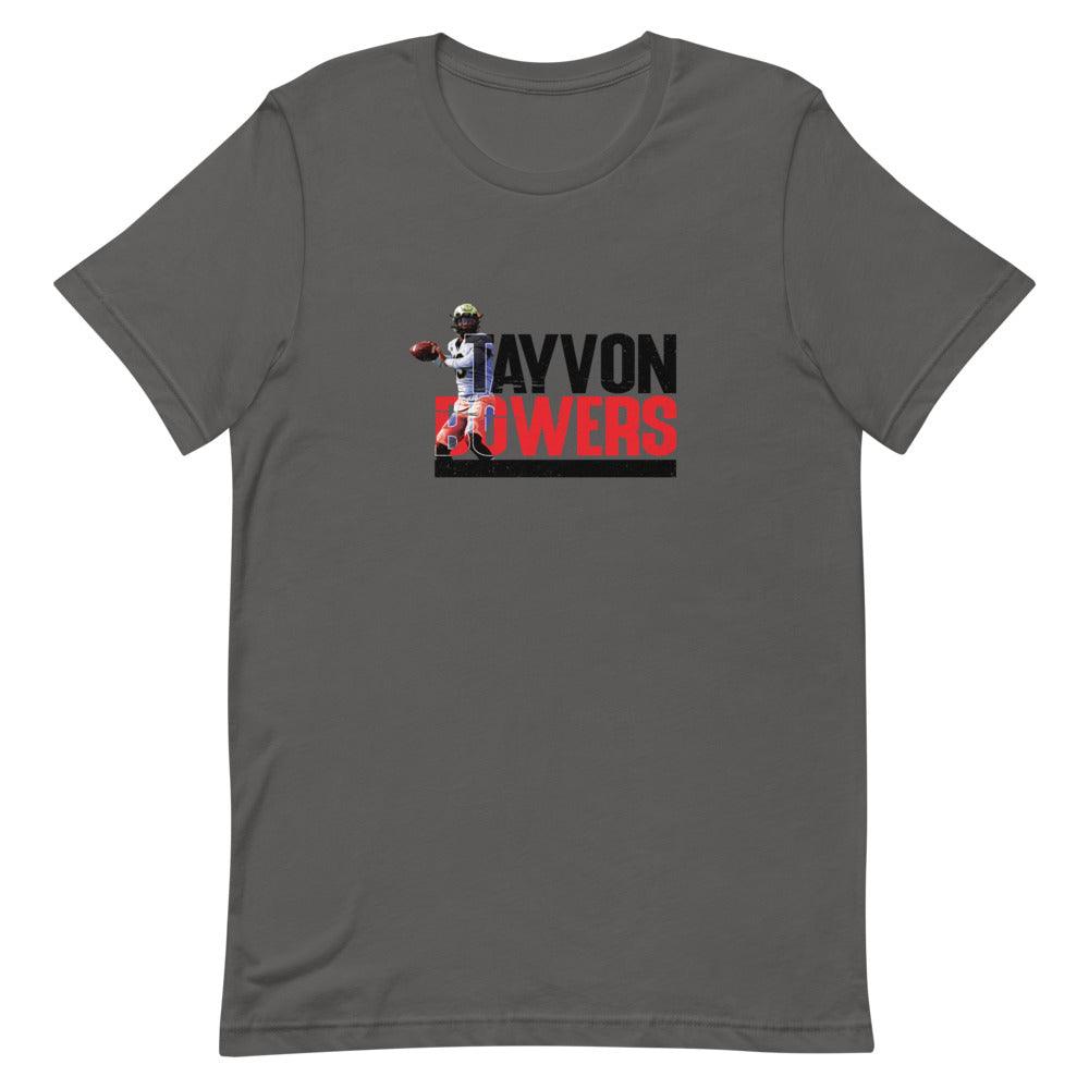 Tayvon Bowers "QB1" T-Shirt - Fan Arch