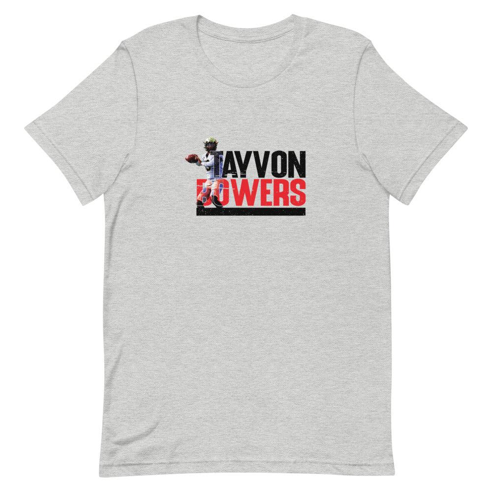 Tayvon Bowers "QB1" T-Shirt - Fan Arch