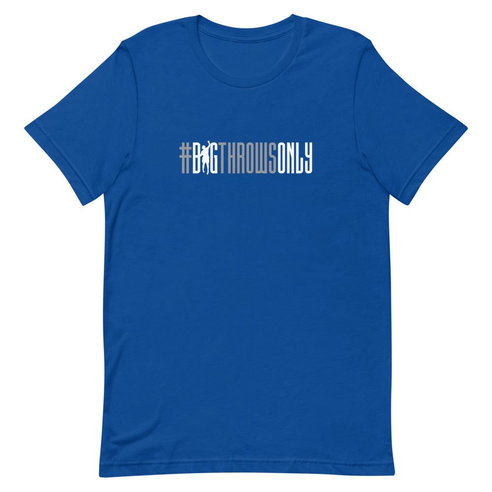 Josh Awotunde "#BigThrowsOnly" T-Shirt - Fan Arch