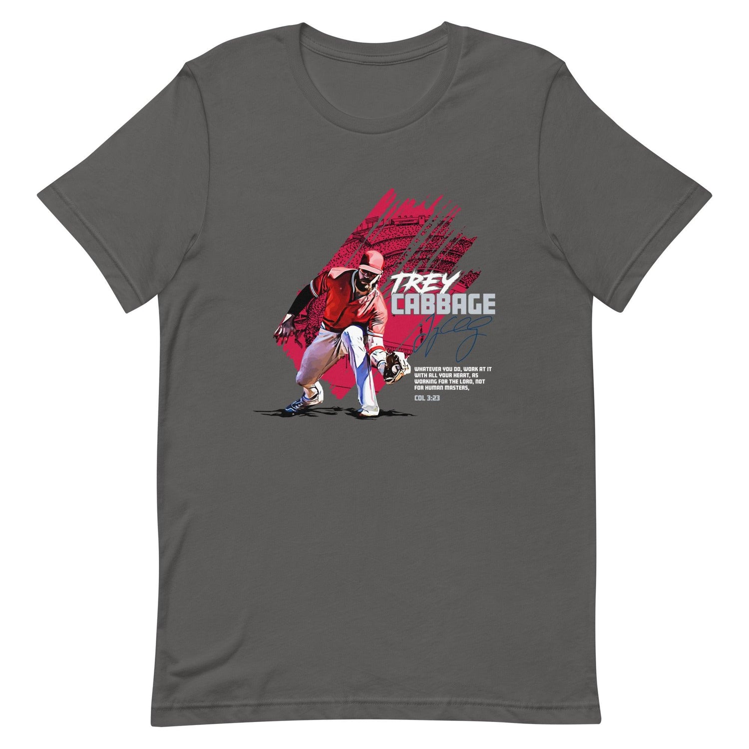 Trey Cabbage “Signature” t-shirt - Fan Arch