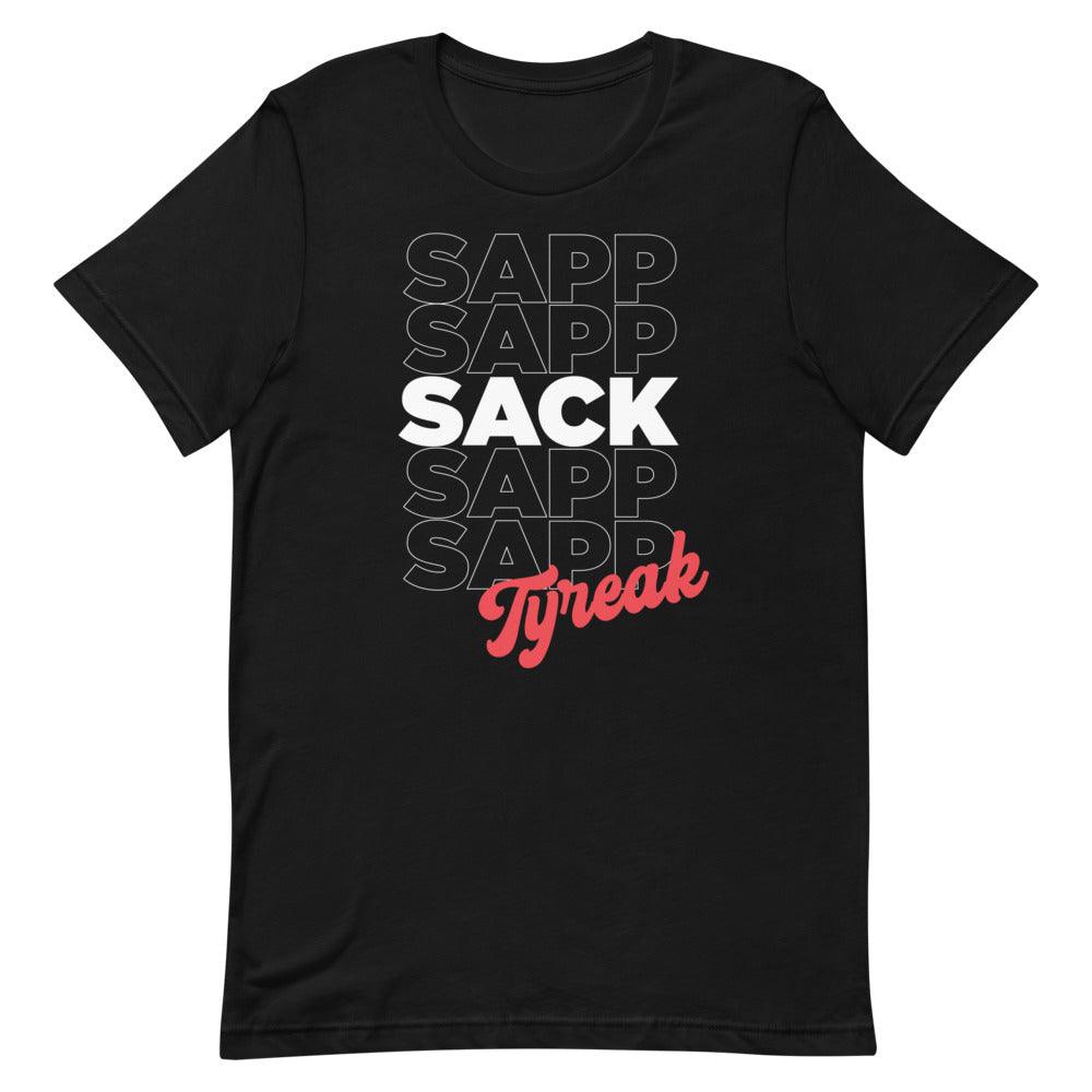 Tyreak Sapp "SACK" T-Shirt - Fan Arch