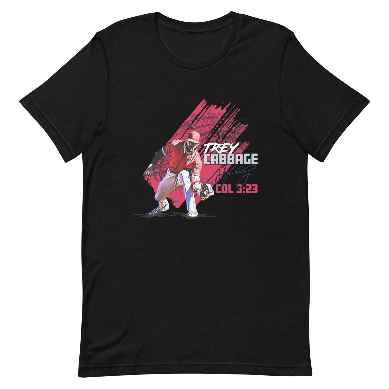 Trey Cabbage “Essential” t-shirt - Fan Arch