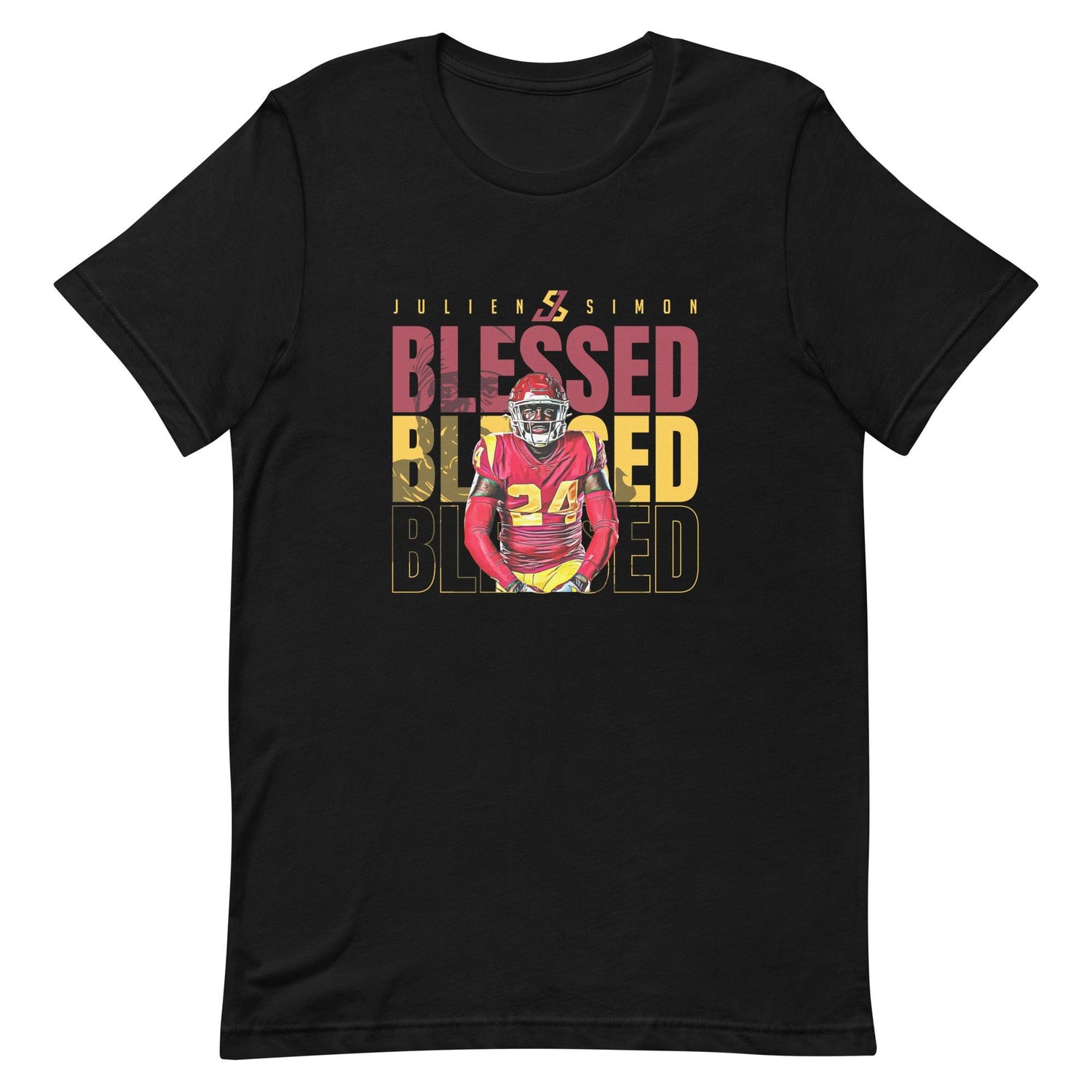 Julien Simon "Blessed" t-shirt - Fan Arch