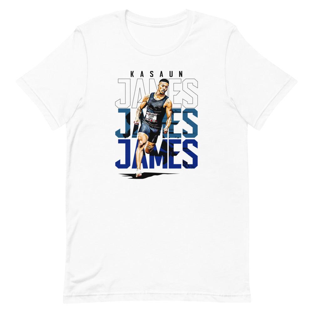 Kasaun James "Race Time" T-Shirt - Fan Arch