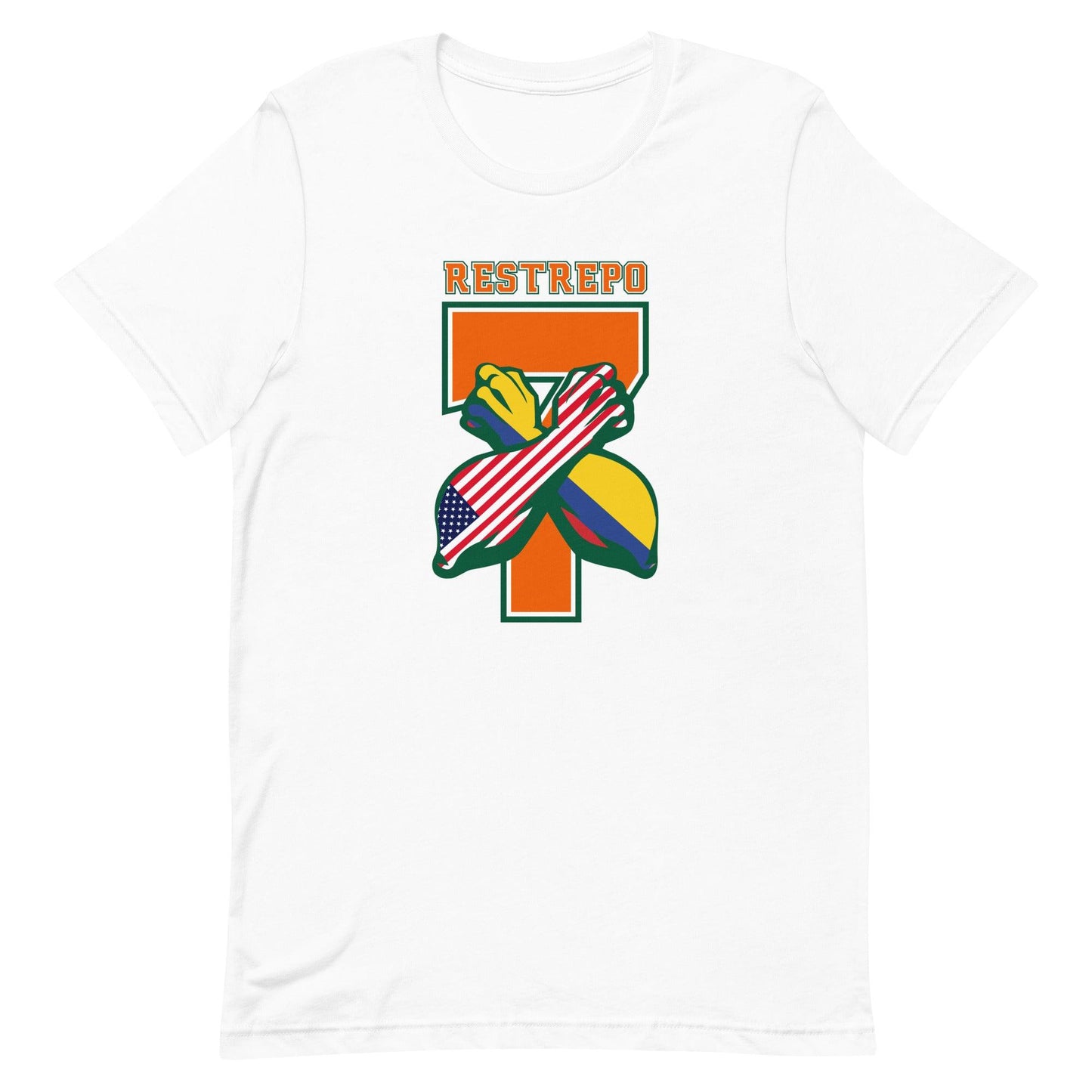 Xavier Restrepo "Represent" t-shirt - Fan Arch