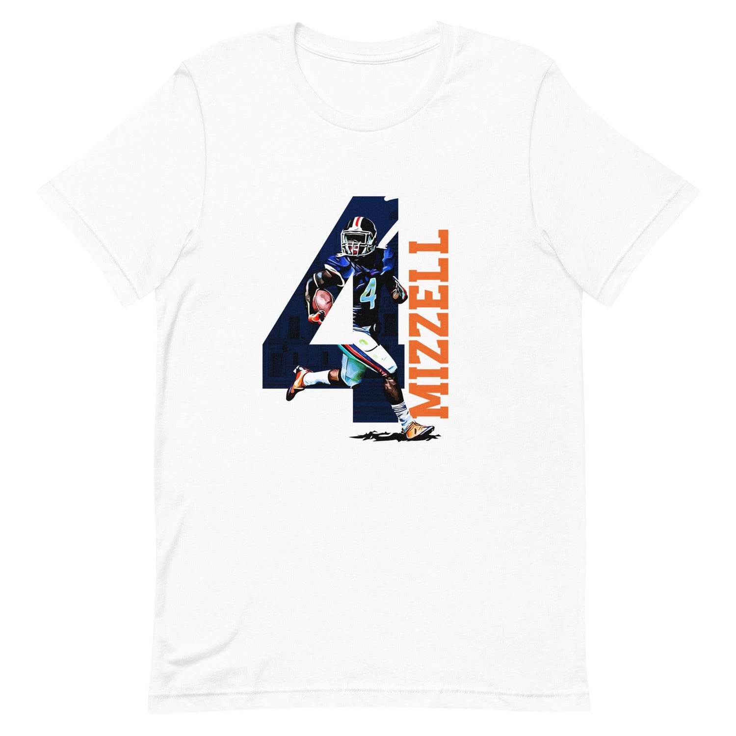 Taquan Mizzell Sr. "4" t-shirt - Fan Arch