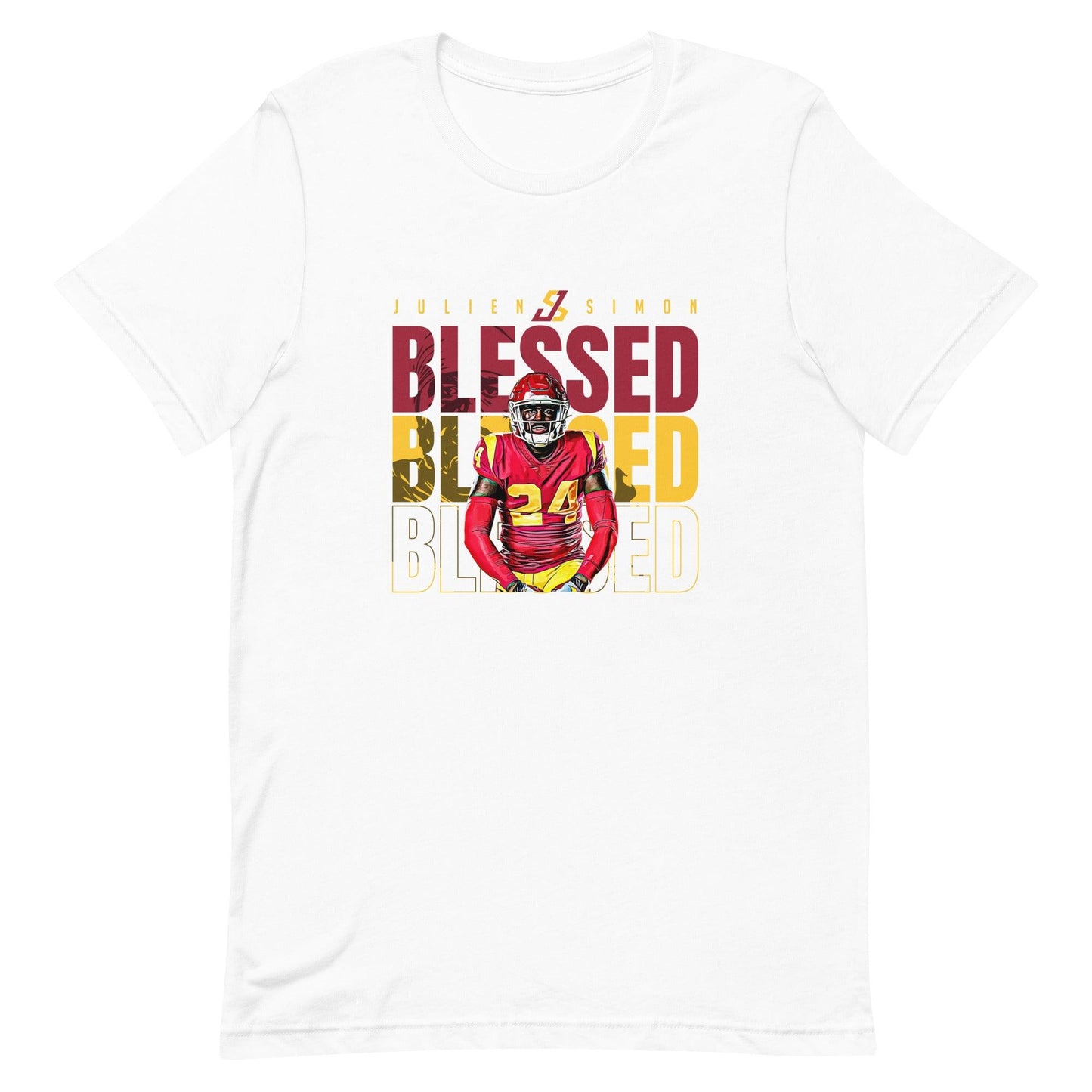 Julien Simon "Blessed" t-shirt - Fan Arch