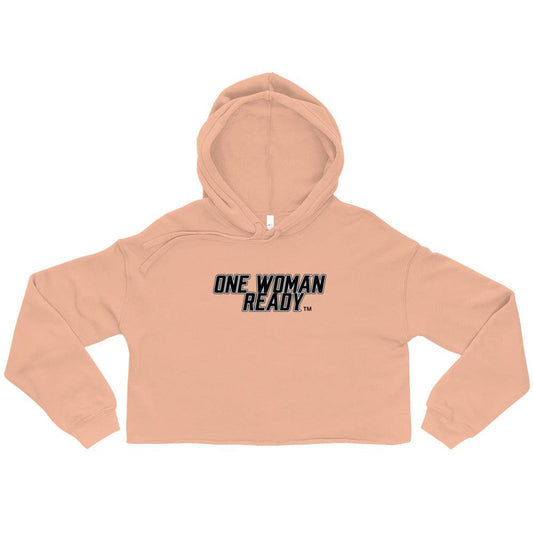 Edmond Robinson Jr. "One Women Ready" Cropped Hoodie - Fan Arch