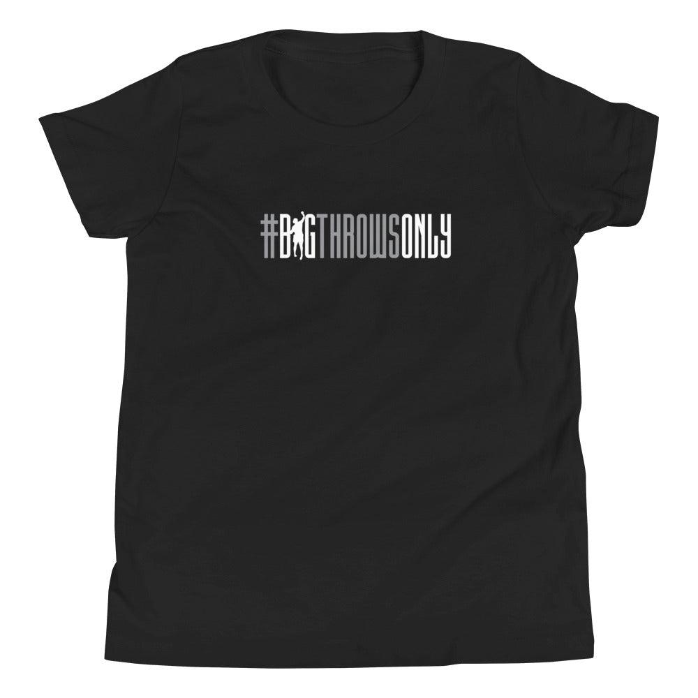Josh Awotunde "#BigThrowsOnly" Youth T-Shirt - Fan Arch