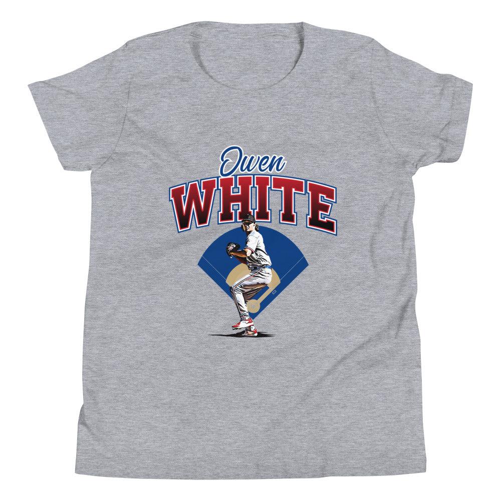 Owen White “Essential” Youth T-Shirt - Fan Arch