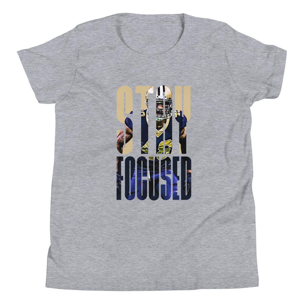 JT Gray "Stay Focused" Youth T-Shirt - Fan Arch