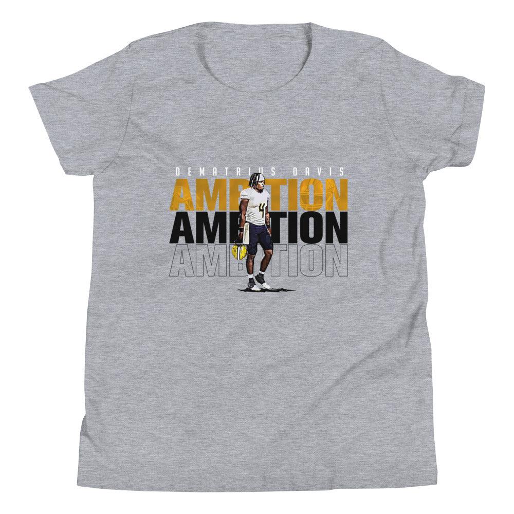 Dematrius Davis "Ambitions" Youth T-Shirt - Fan Arch