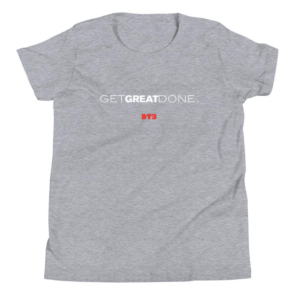 David Tyree "Get Great Done" Youth T-Shirt - Fan Arch