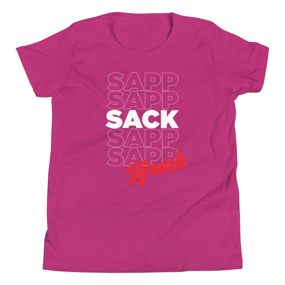 Tyreak Sapp "SACK" Youth T-Shirt - Fan Arch