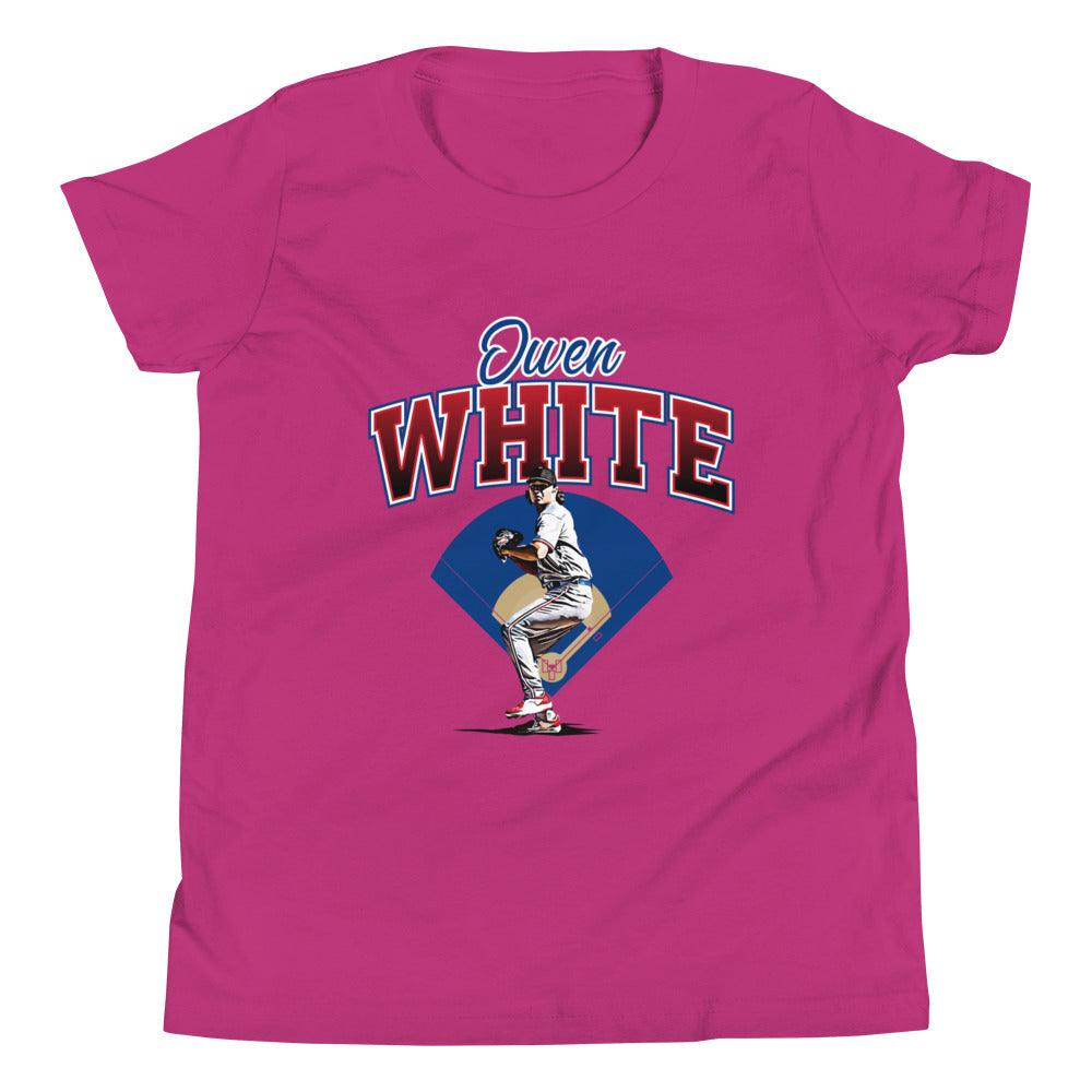 Owen White “Essential” Youth T-Shirt - Fan Arch