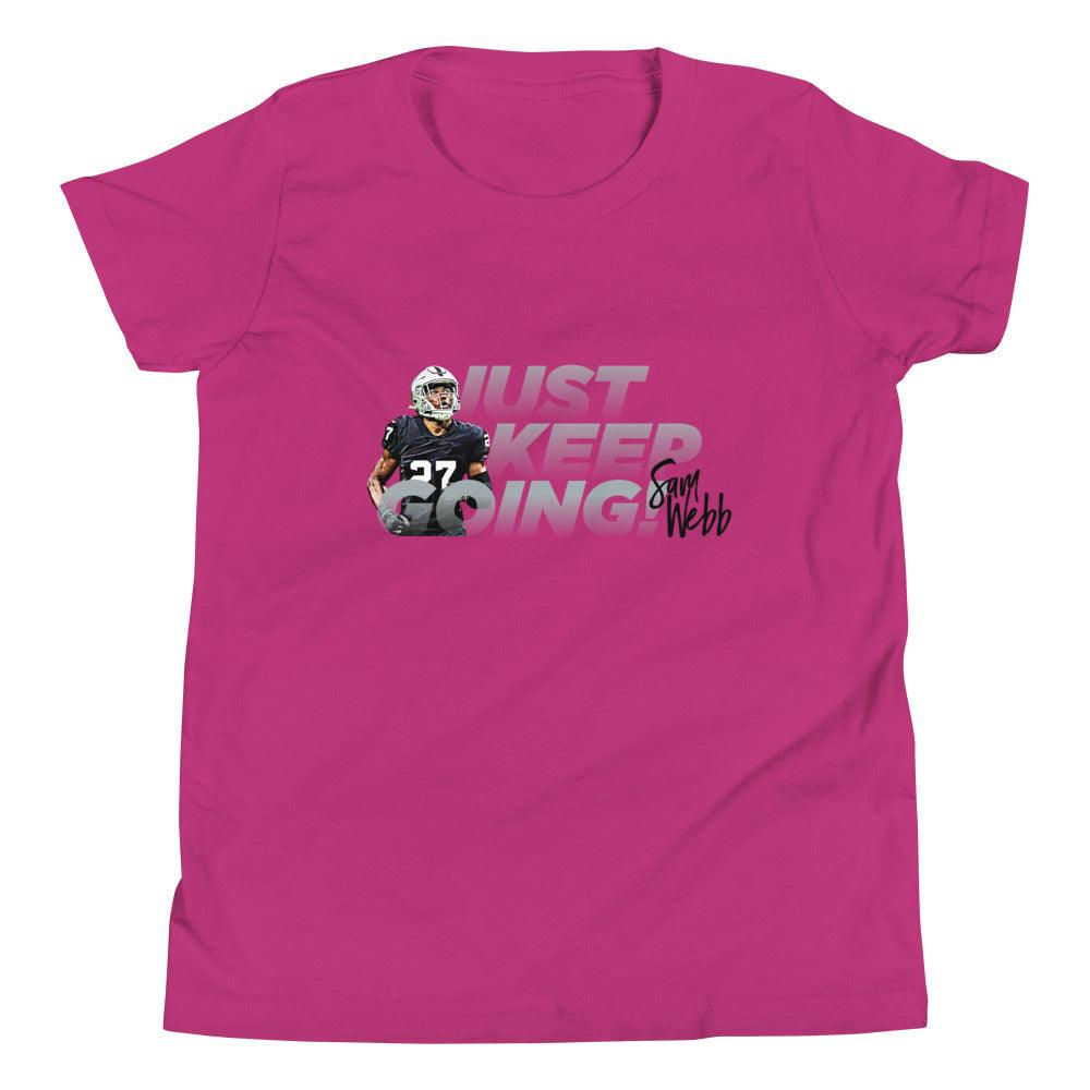 Sam Webb "Keep Going" Youth T-Shirt - Fan Arch