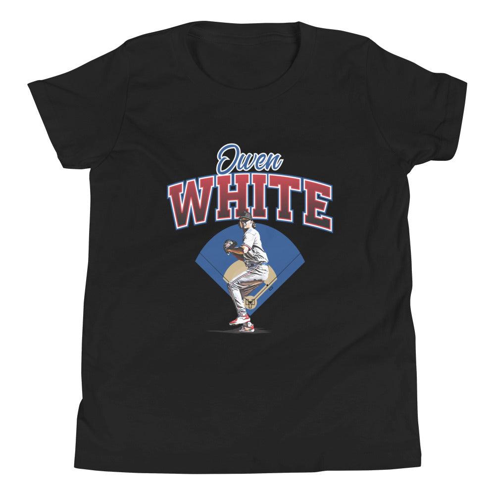 Owen White “Essential” Youth T-Shirt - Fan Arch